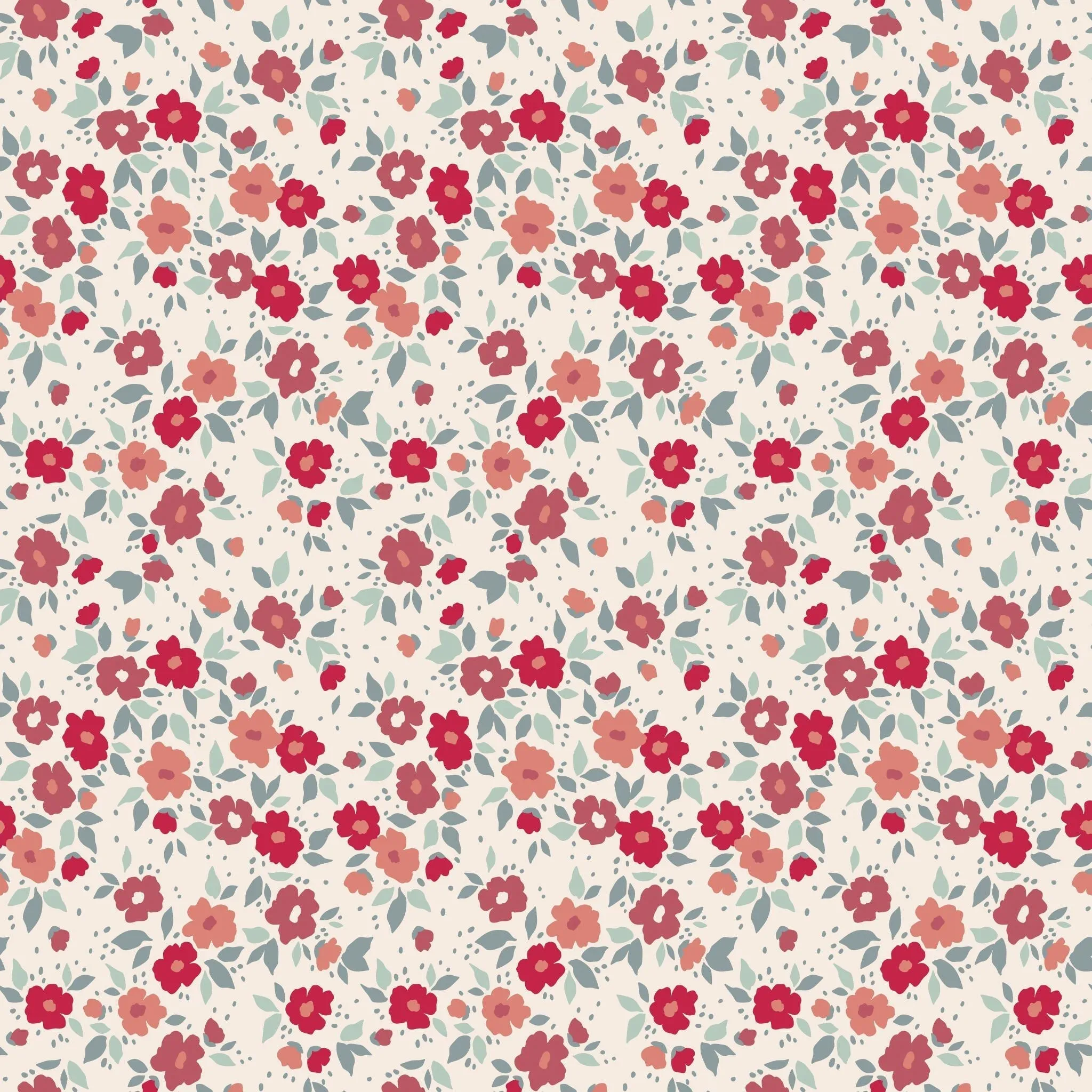 1.5 Tog Sleep Sack - Crimson Floral