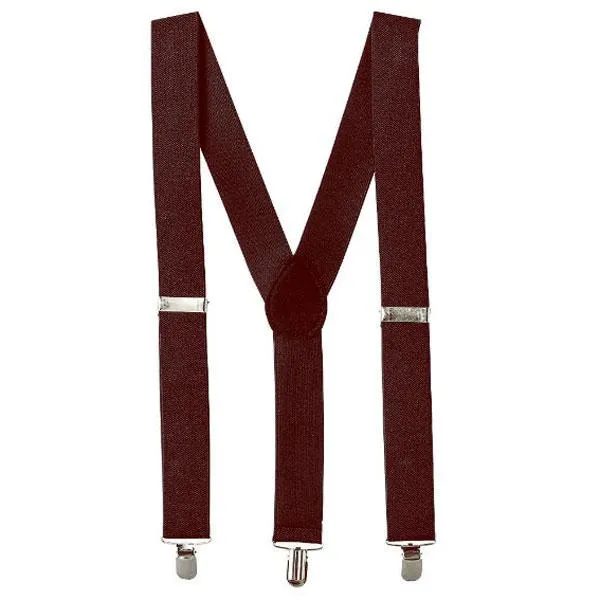 Adult Suspenders - Dark Brown