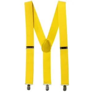 Adult Suspenders - Yellow