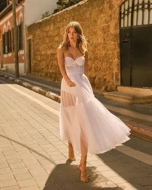 Backless Sexy Perspective Tube Dress