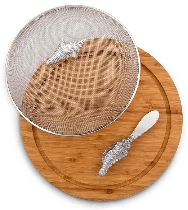 Beach Picnic Covered Serving Board Set