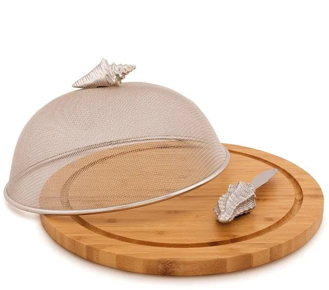 Beach Picnic Covered Serving Board Set