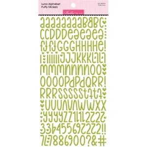 Bella Blvd Bella Besties Luna Alphabet Puffy Stickers - Pickle Juice