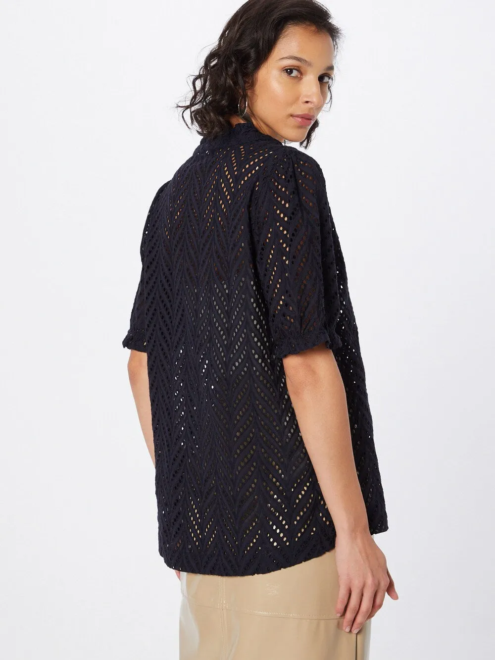 Blouse Saint Tropez Poline, dark blue