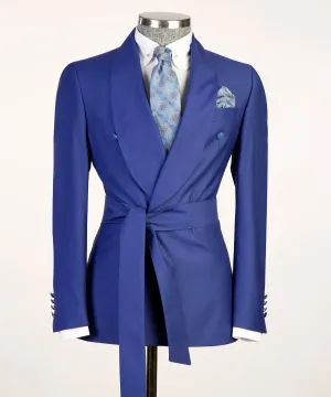 Blue Belted Suit