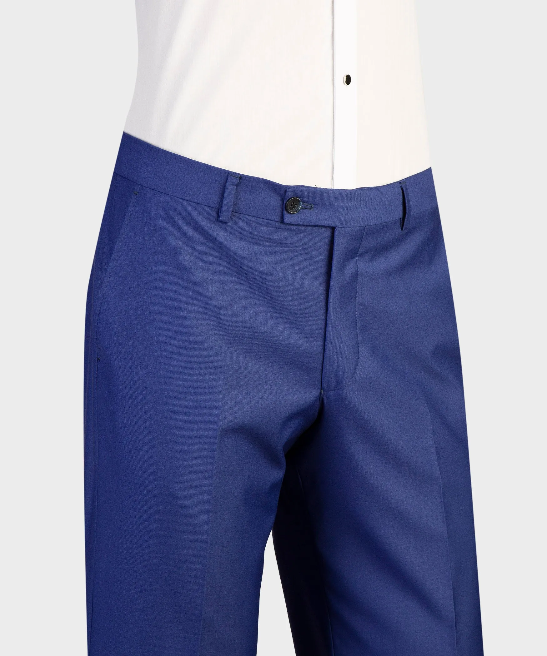 Blue Belted Suit