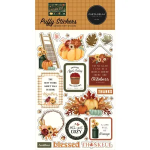 Carta Bella Puffy Stickers Harvest