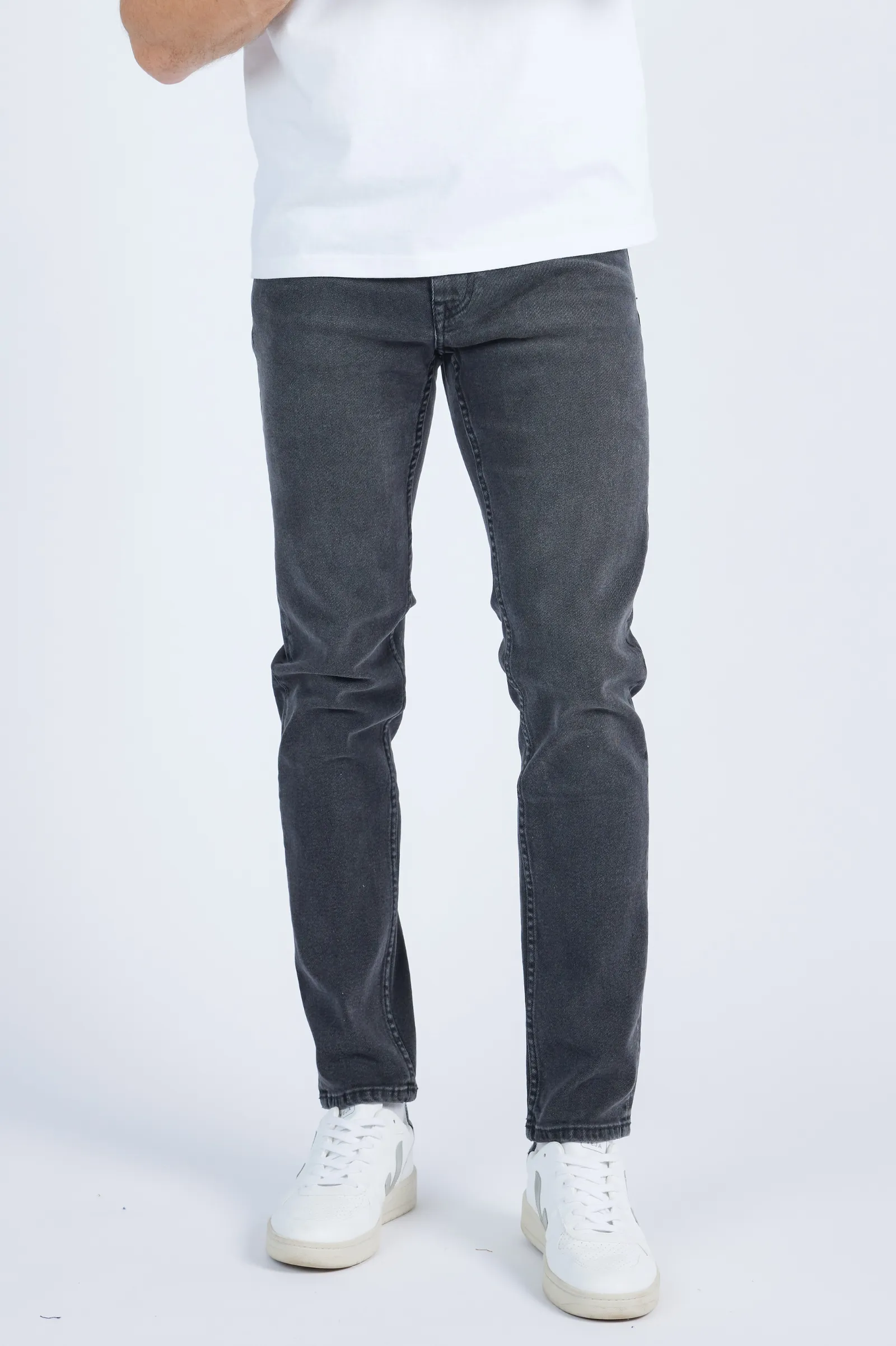 Clark Slim Jeans - Cinder Dark Used Grey