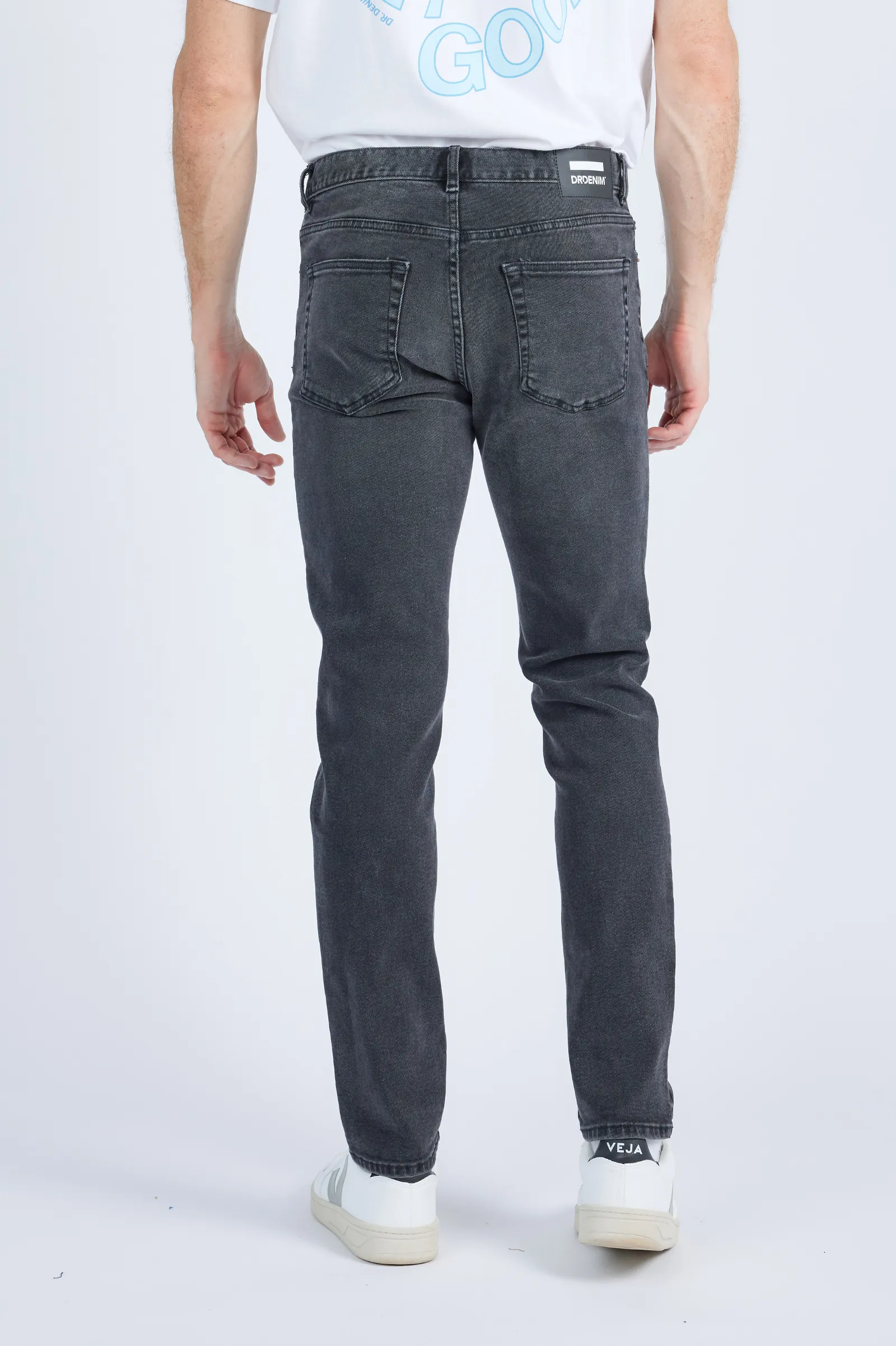 Clark Slim Jeans - Cinder Dark Used Grey