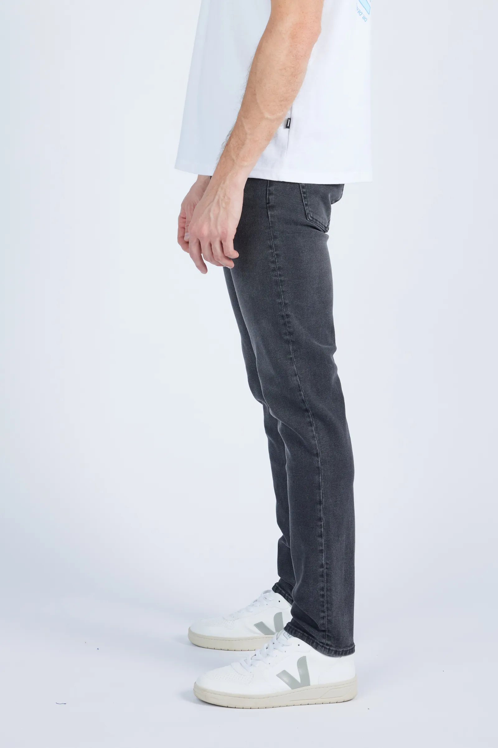 Clark Slim Jeans - Cinder Dark Used Grey
