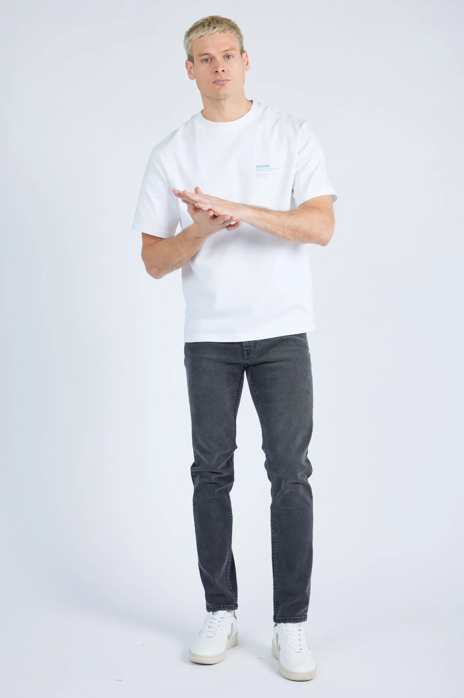 Clark Slim Jeans - Cinder Dark Used Grey