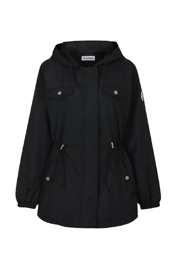 CLASSIC FULL-ZIP TRENCH WINDBREAKER
