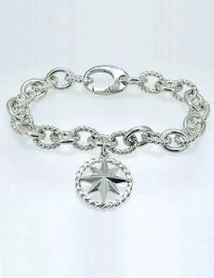 Compass Rose Charm Bracelet