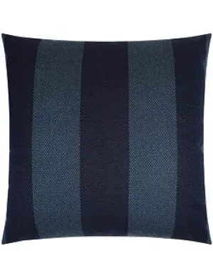 Contempo Neutrals Outdoor Pillows/Oceanside Stripe Indigo