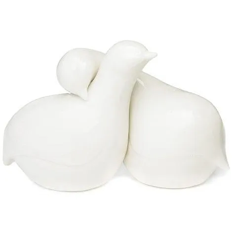 Contemporary Love Birds Cake Topper