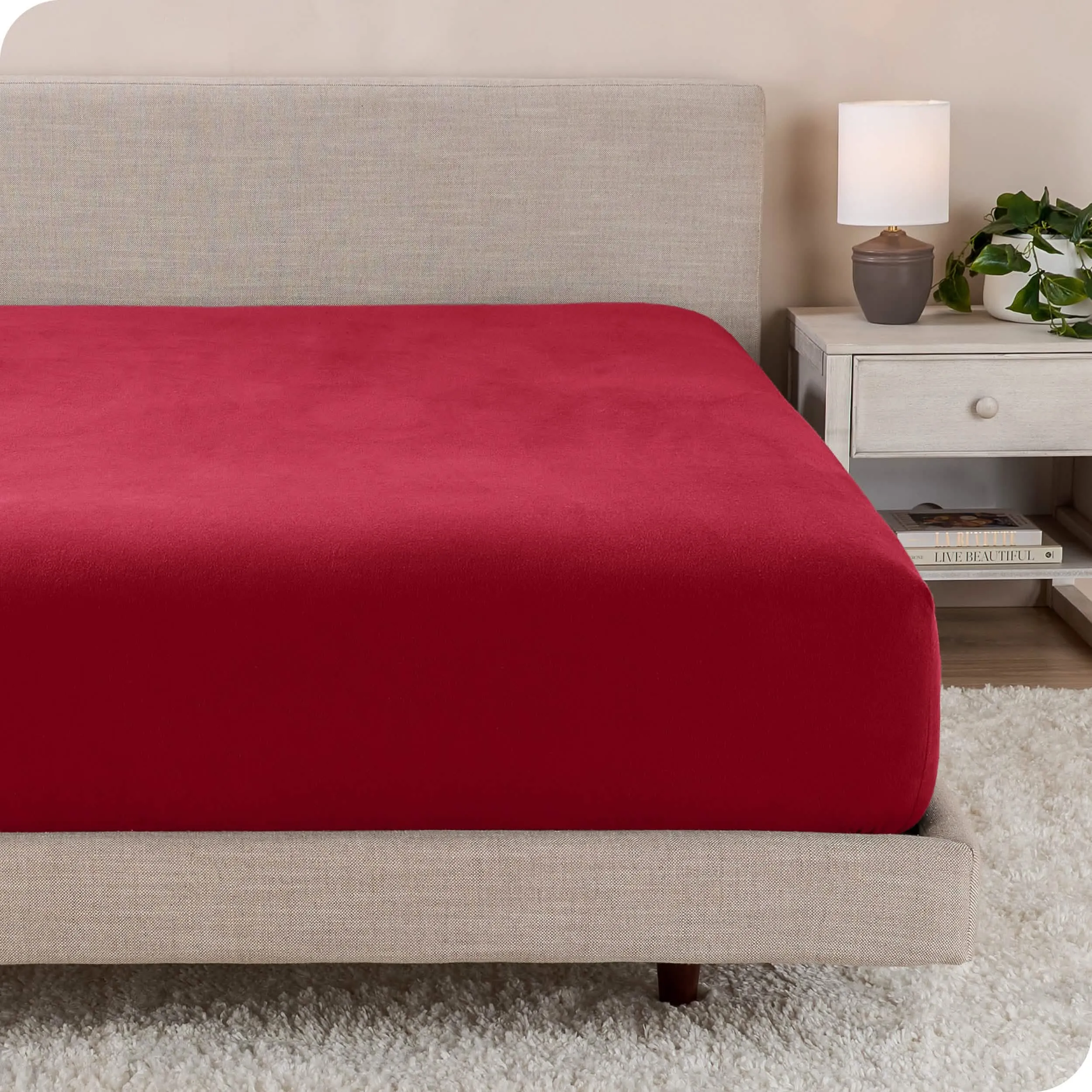 Cotton Flannel Fitted Sheet