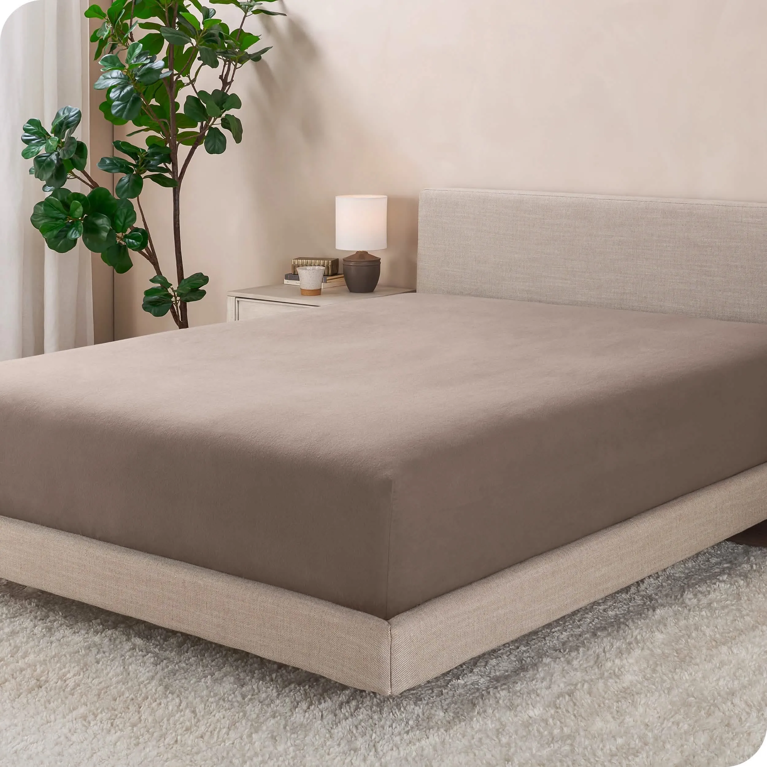 Cotton Flannel Fitted Sheet