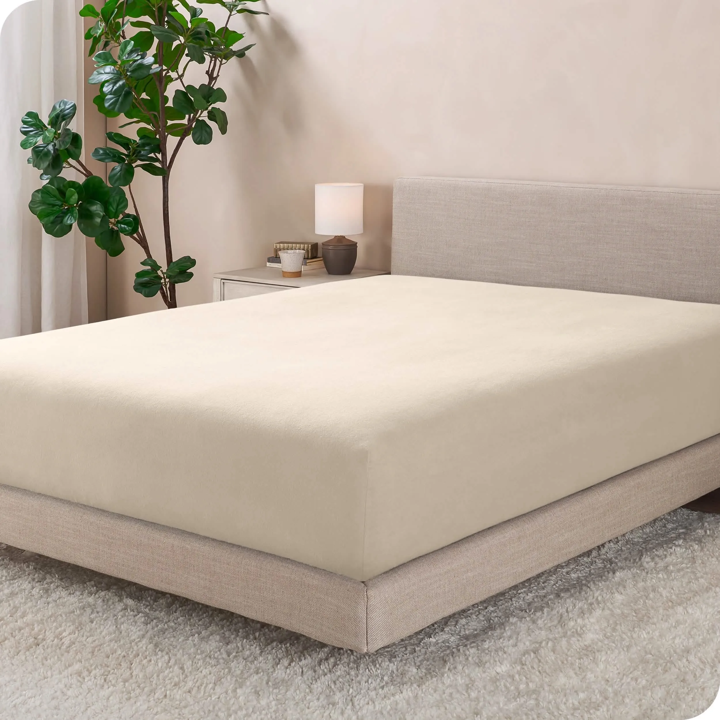 Cotton Flannel Fitted Sheet