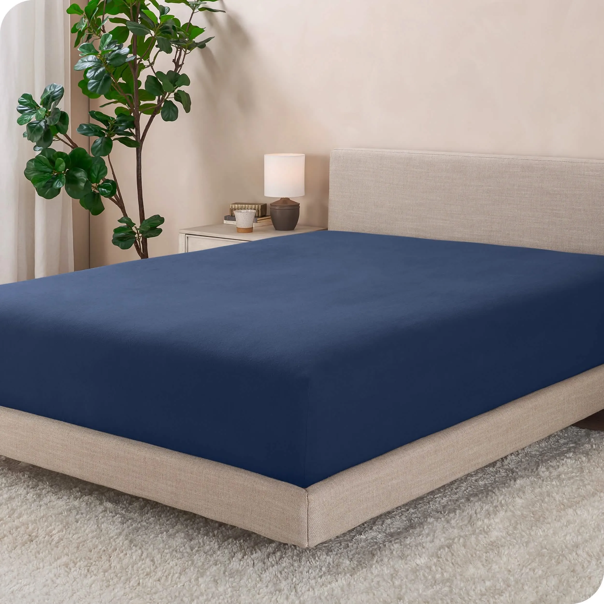 Cotton Flannel Fitted Sheet