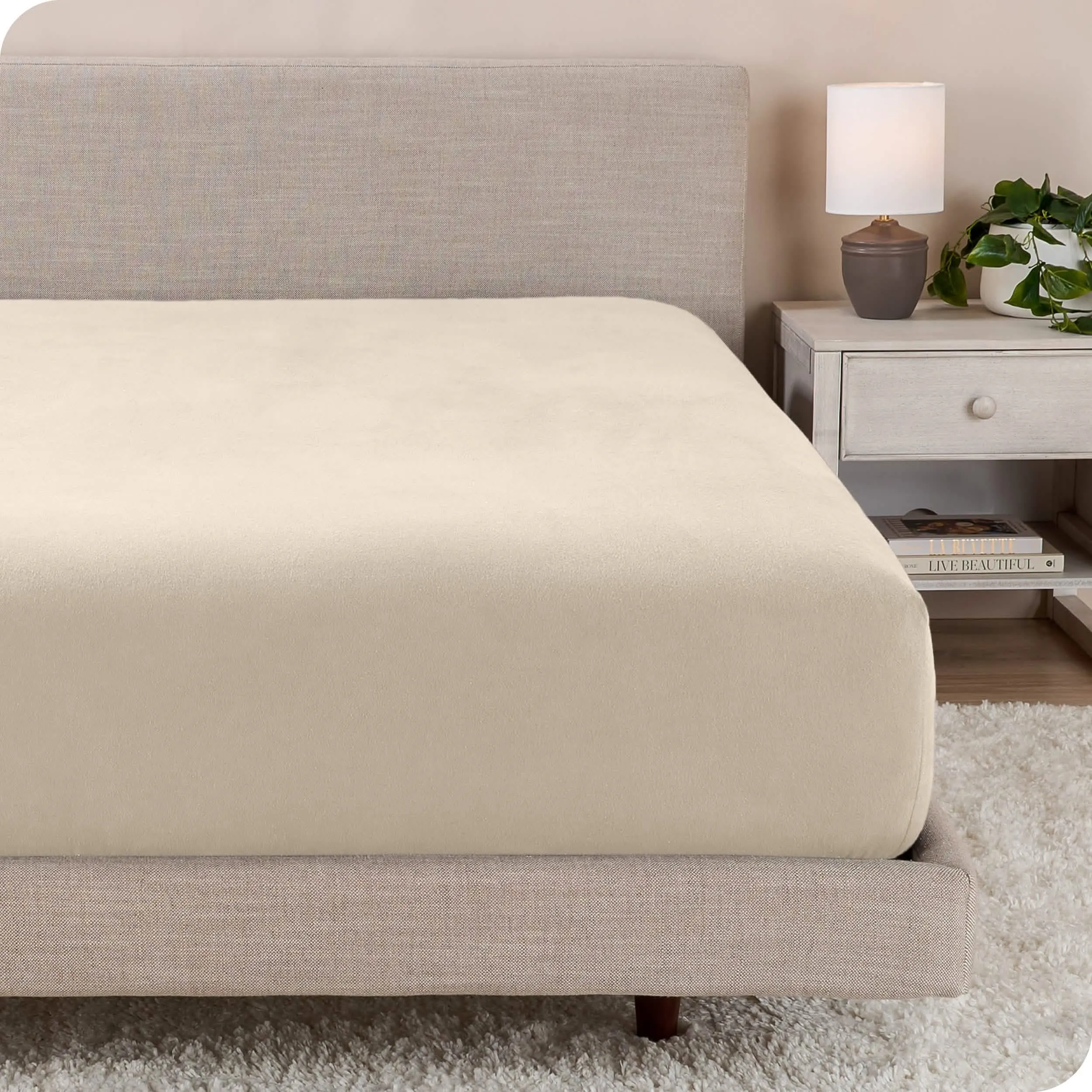 Cotton Flannel Fitted Sheet