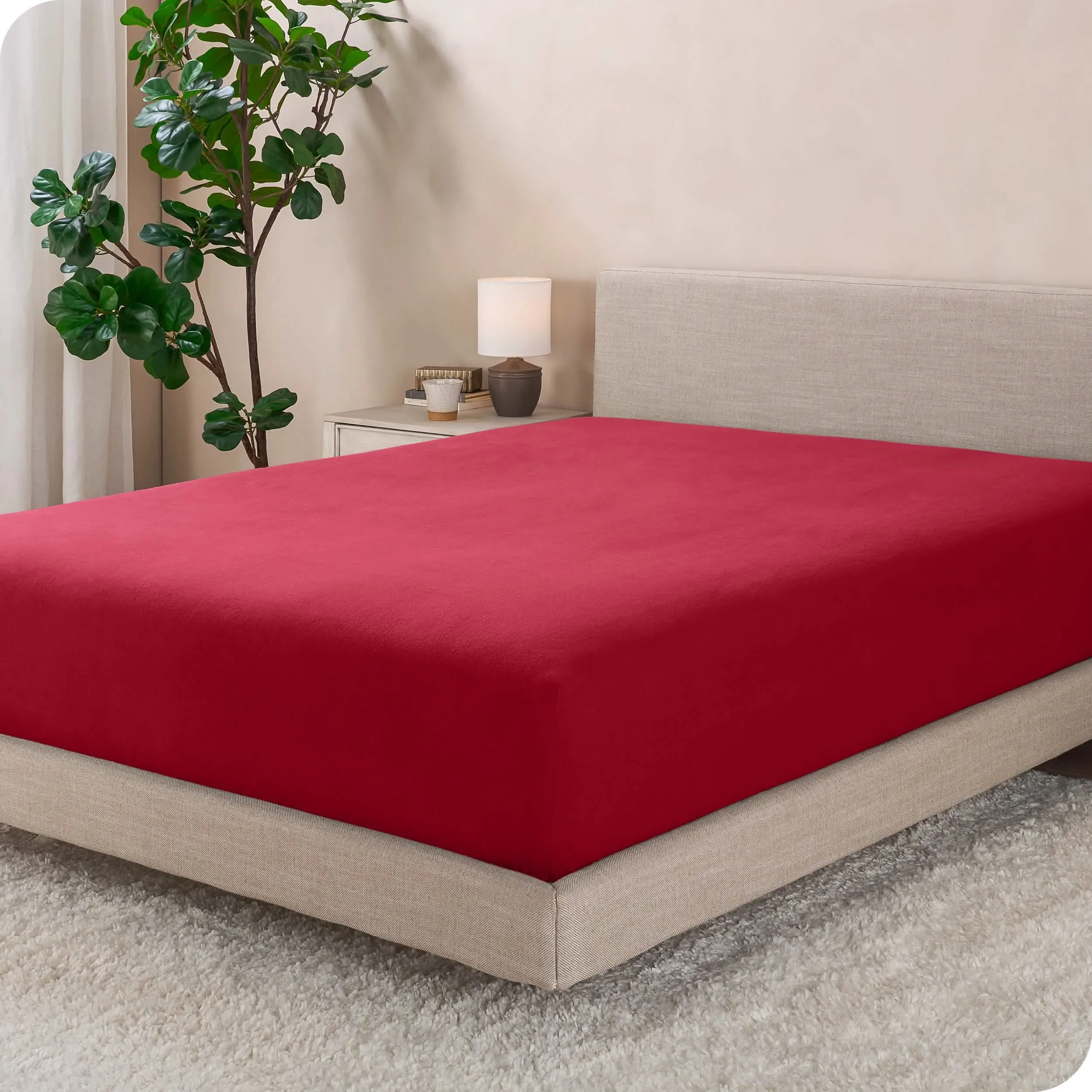 Cotton Flannel Fitted Sheet