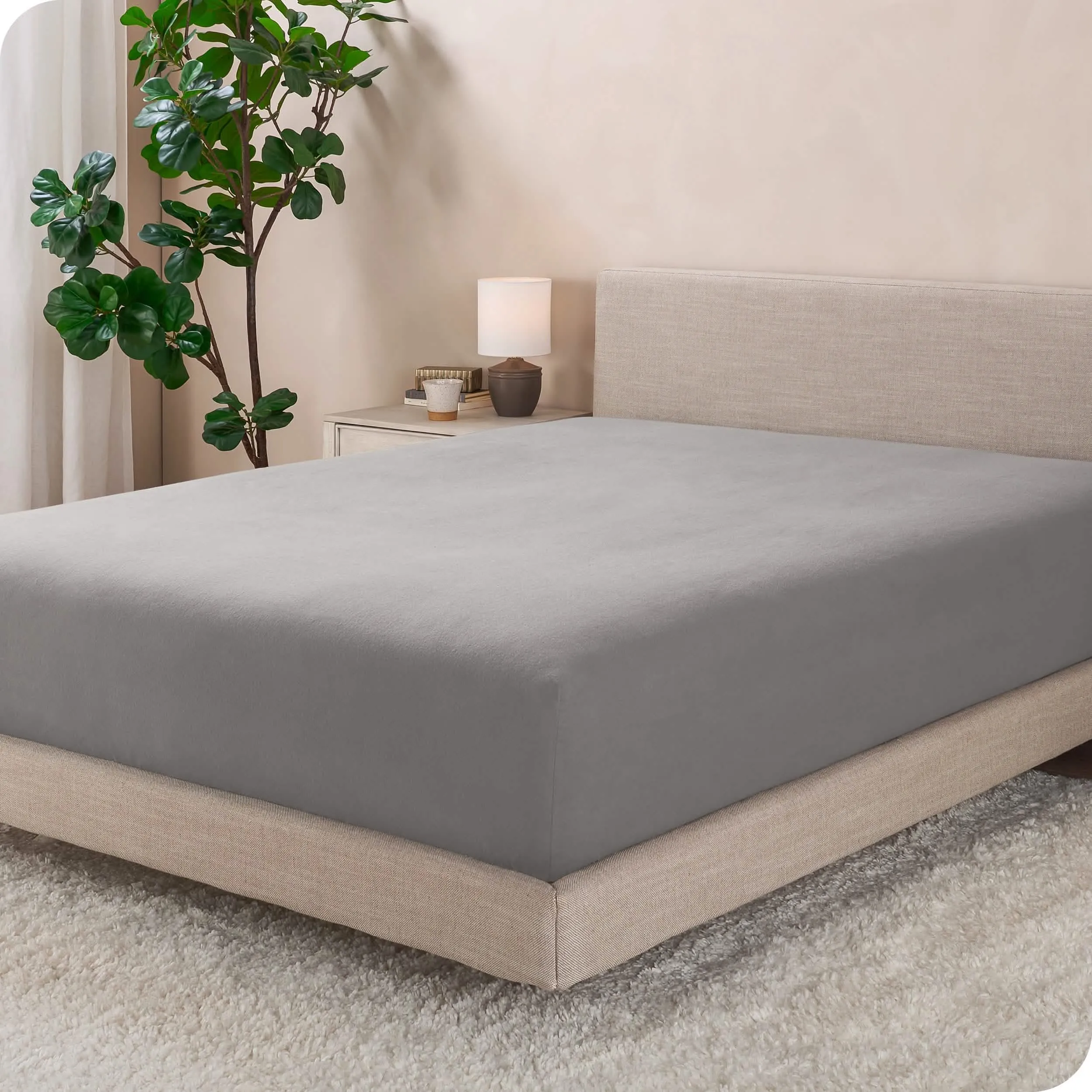 Cotton Flannel Fitted Sheet