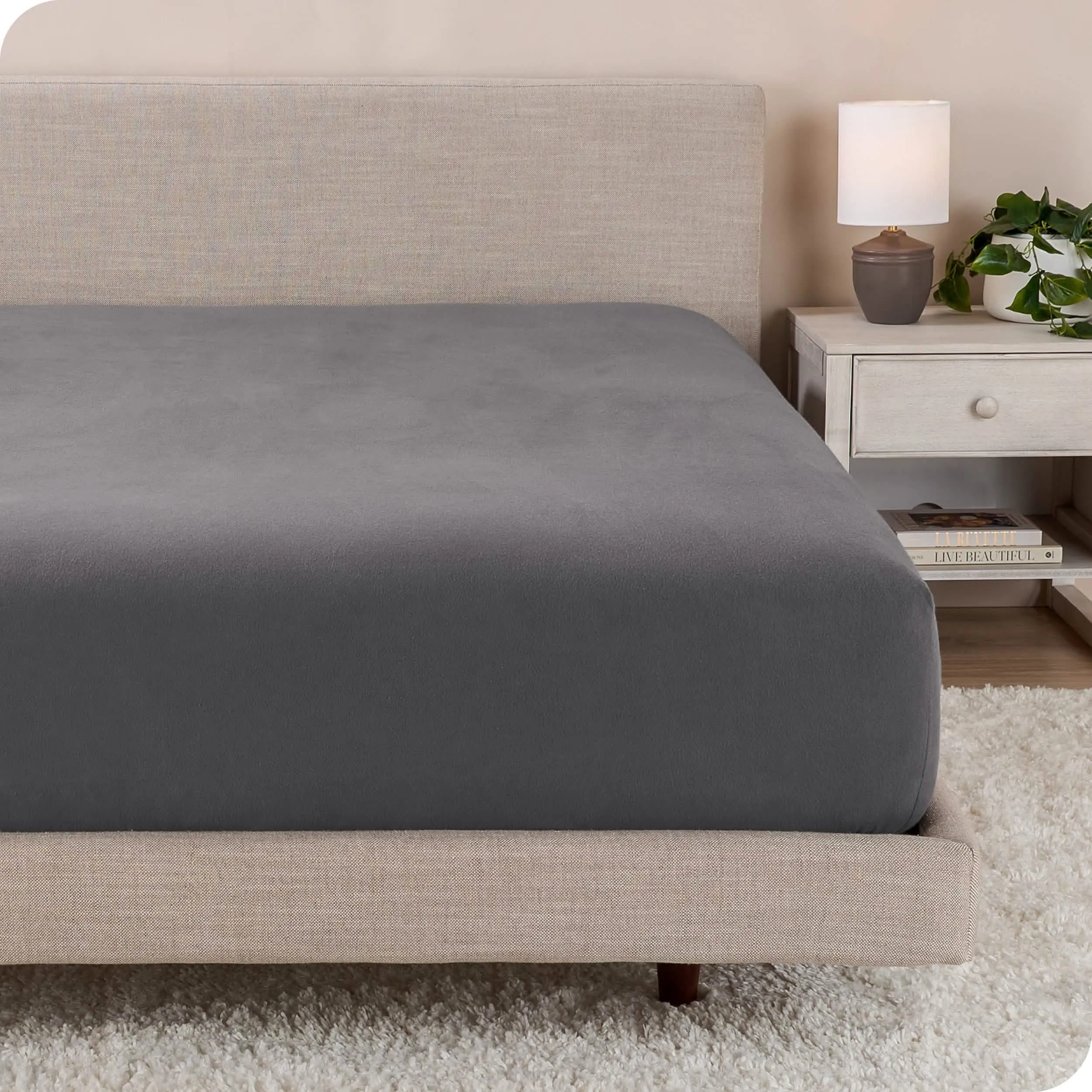 Cotton Flannel Fitted Sheet