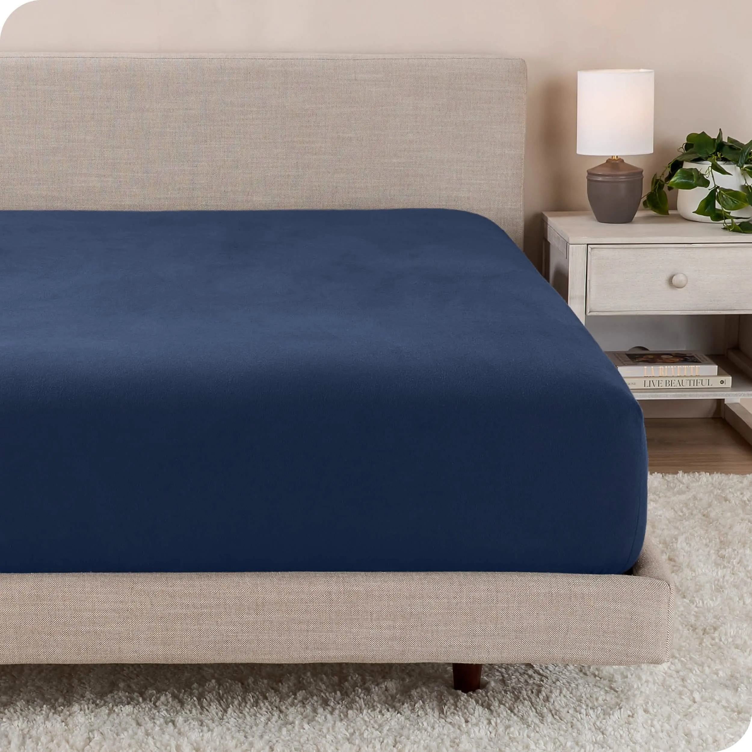 Cotton Flannel Fitted Sheet
