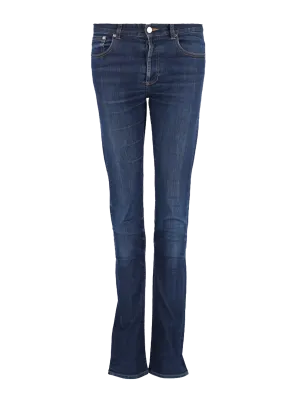 dark wash slim jeans