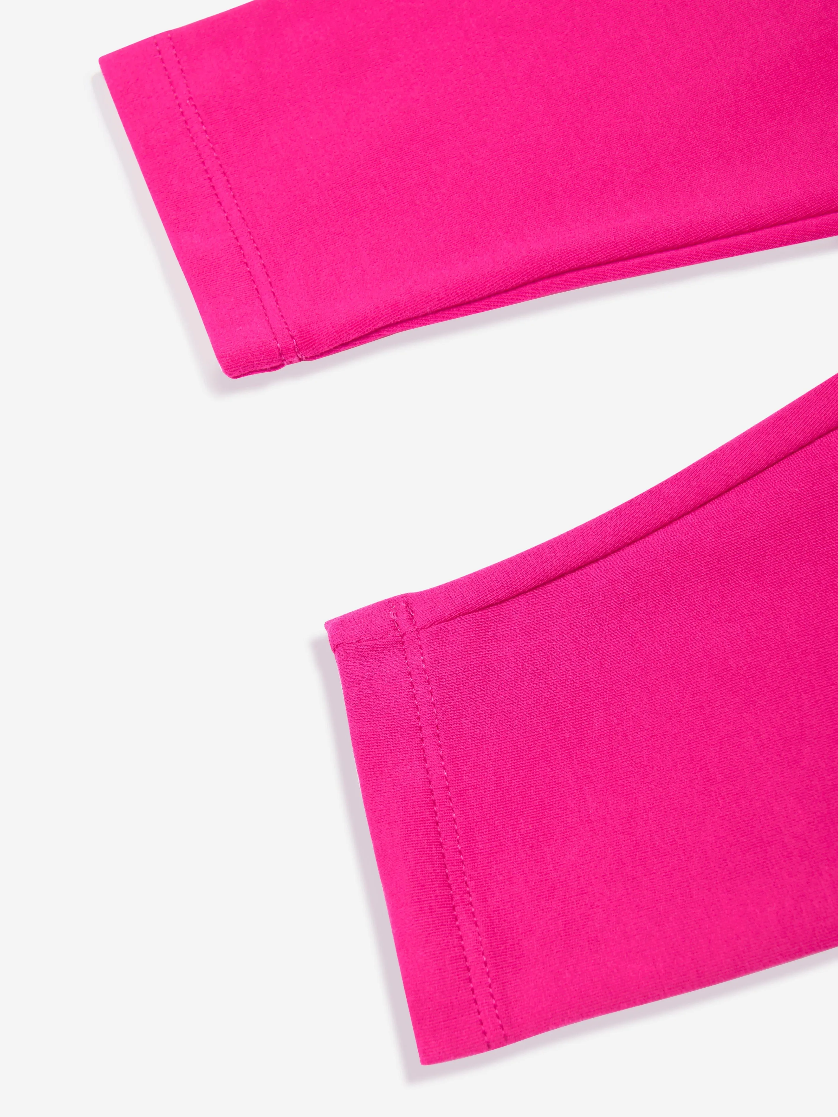 Dolce & Gabbana Baby Girls Logo Leggings in Pink