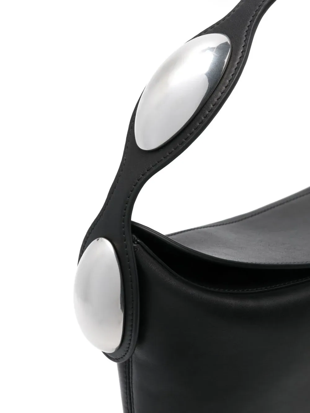 Dome Hobo Bag In Smooth Cow Leather