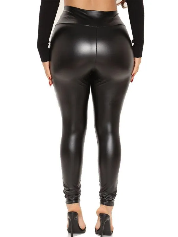 Faux Leather Leggings