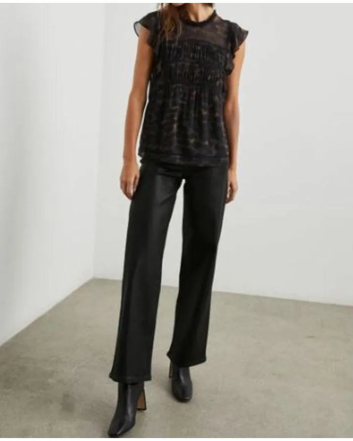 Filomena Umber Leopard Top