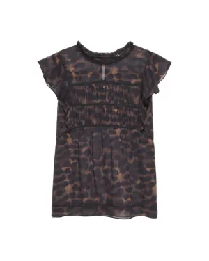 Filomena Umber Leopard Top