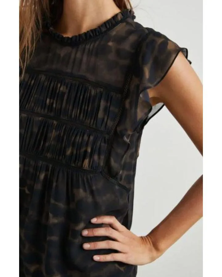 Filomena Umber Leopard Top