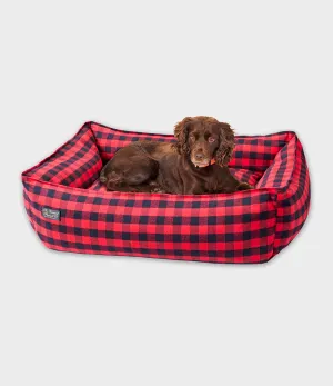 Flannel Dog Bed - Medium