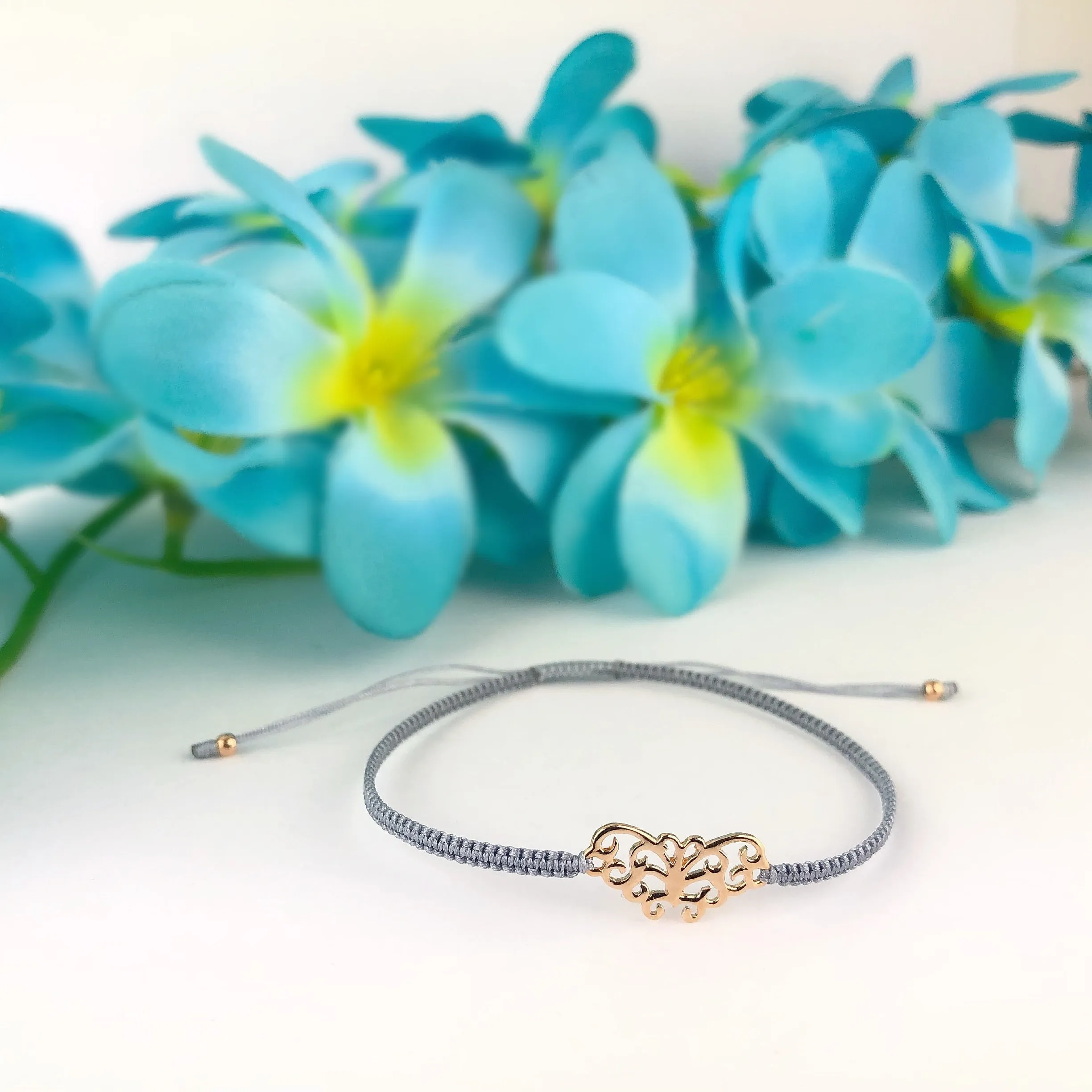 Golden Butterfly Bracelet - VBRC152lc