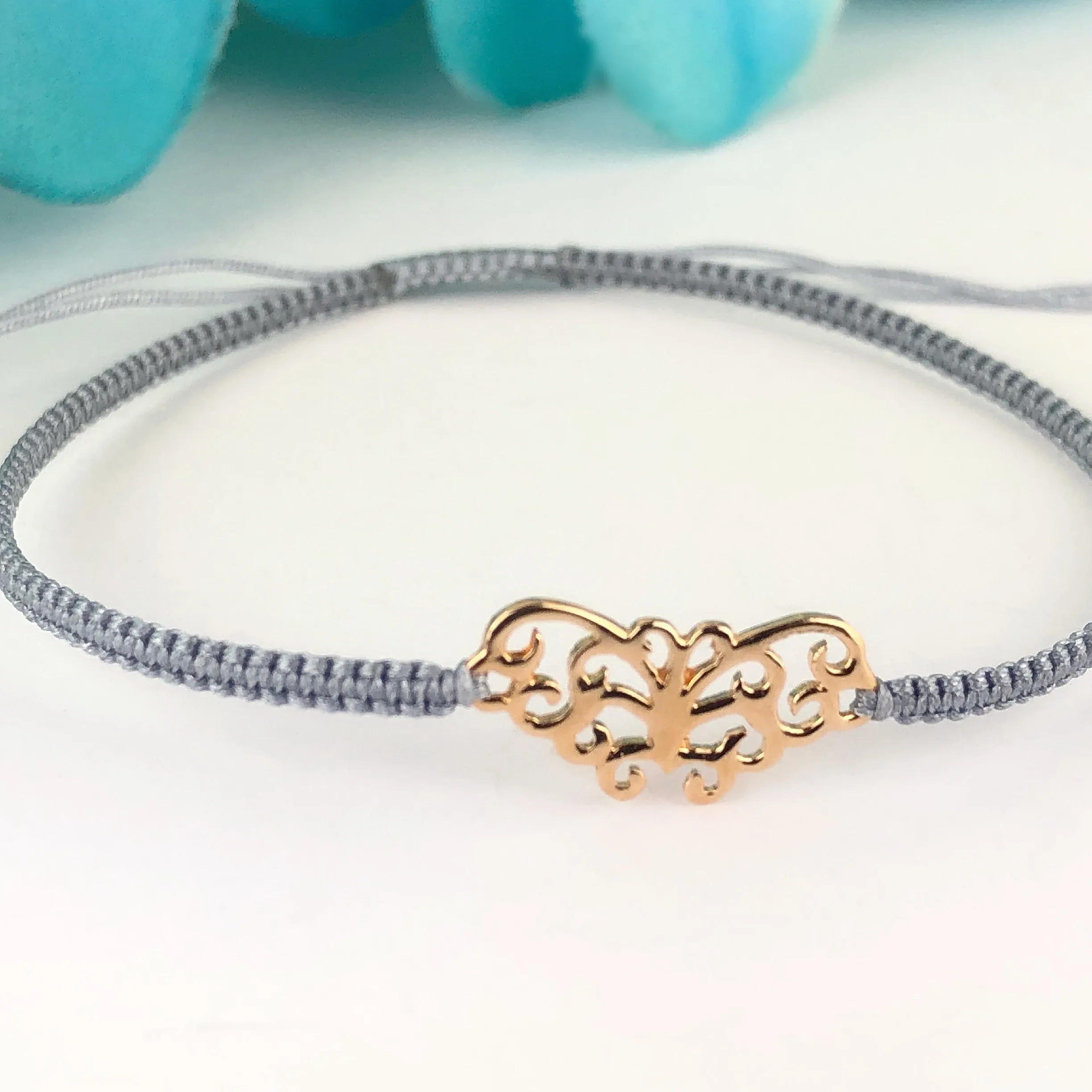 Golden Butterfly Bracelet - VBRC152lc