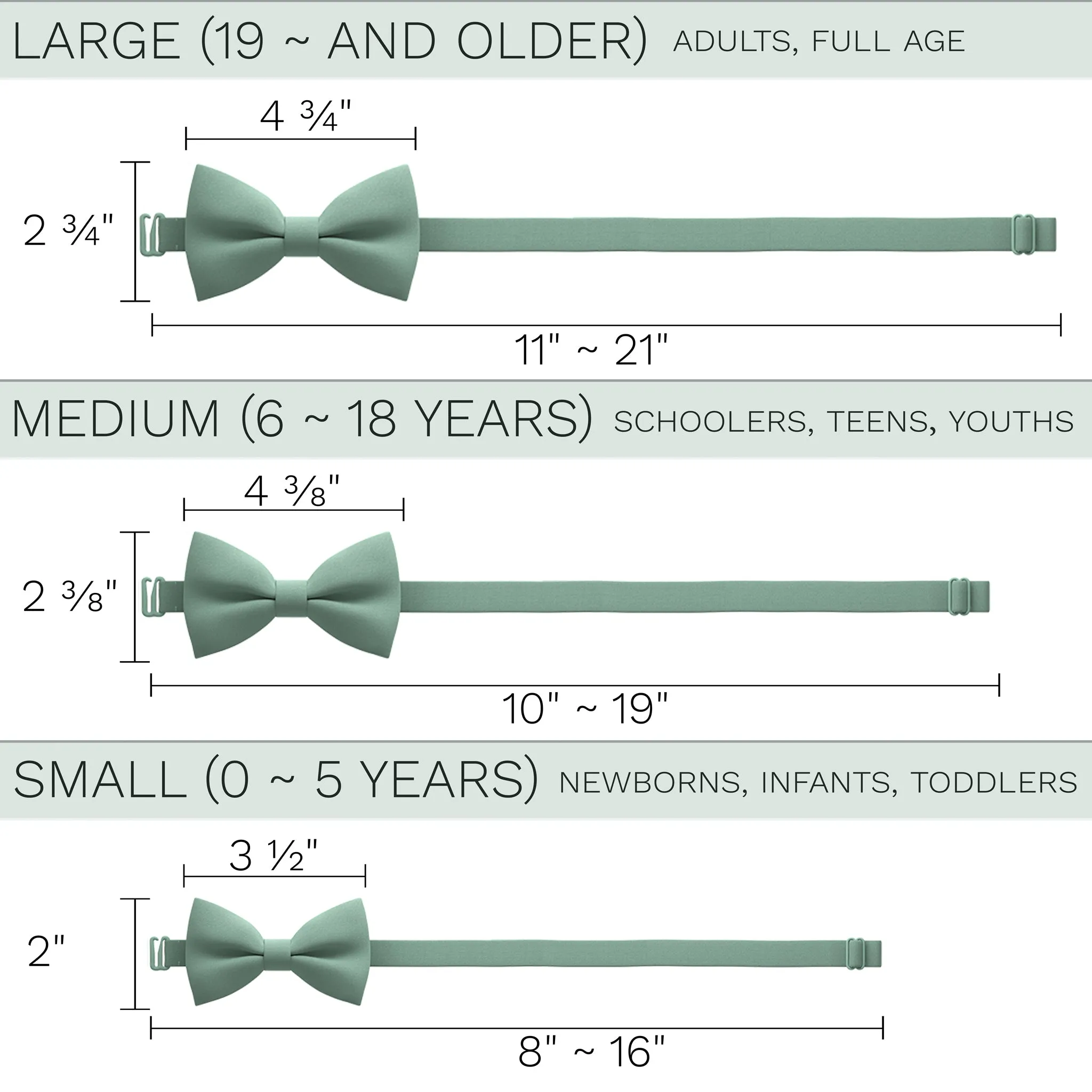 Green Fern Bow Tie