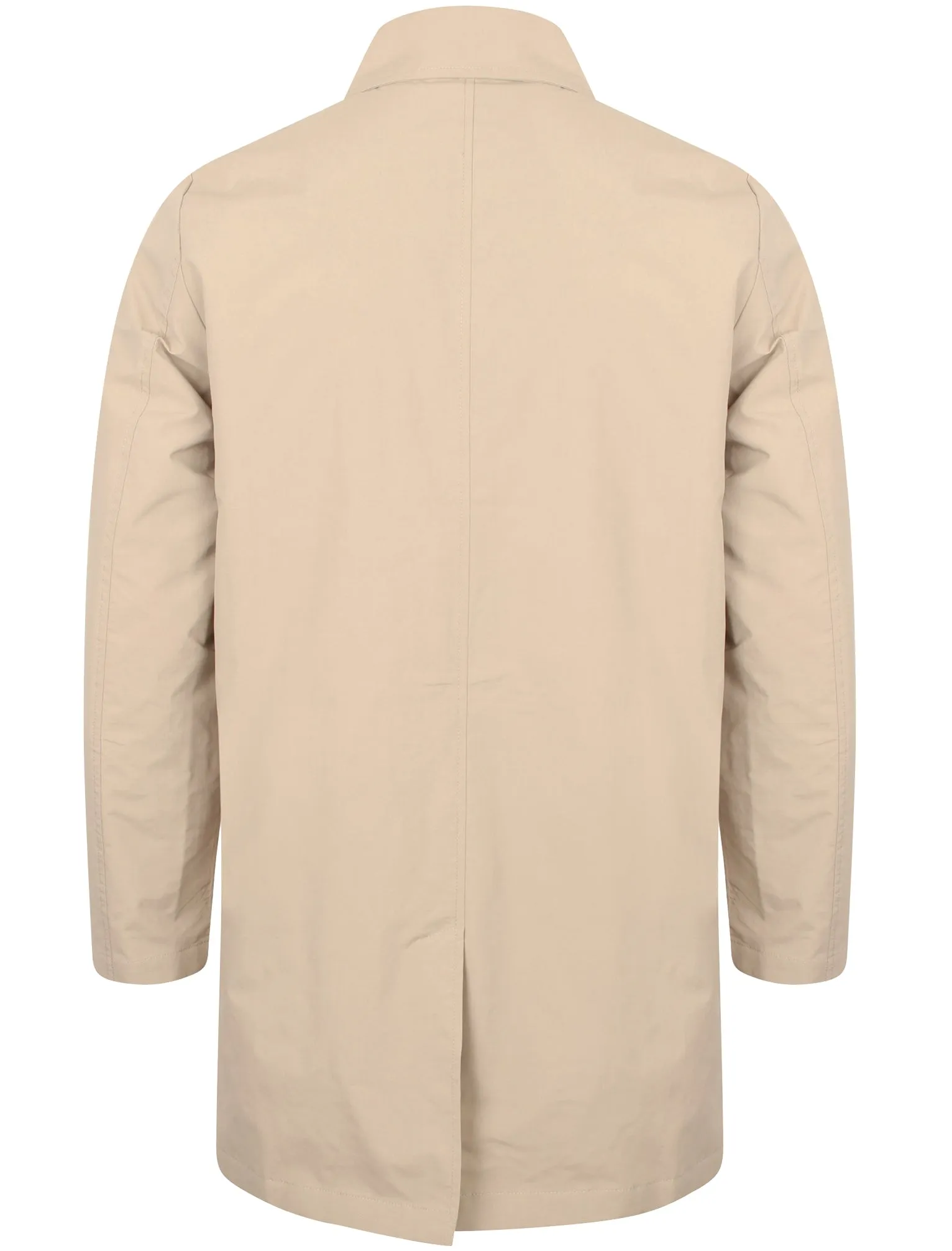 Hallows Collared Trench Coat In Stone - Tokyo Laundry