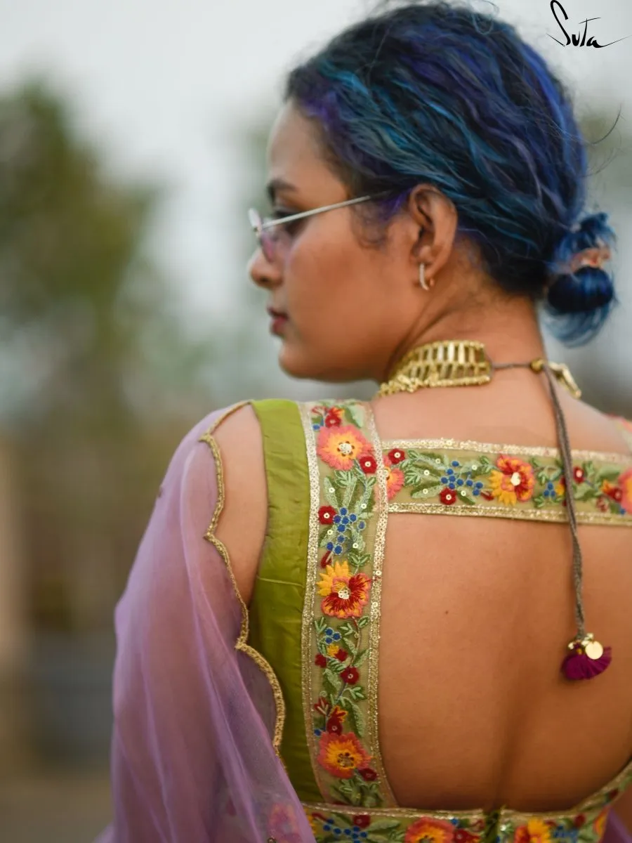 Hariyali Bagicha ( Blouse )