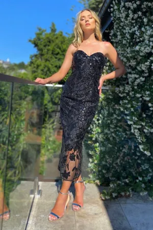 J'ADORE AUSTRALIA ~ sequin  tulle cocktail dress