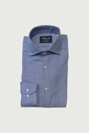 Light Blue Flannel Cotton Shirt