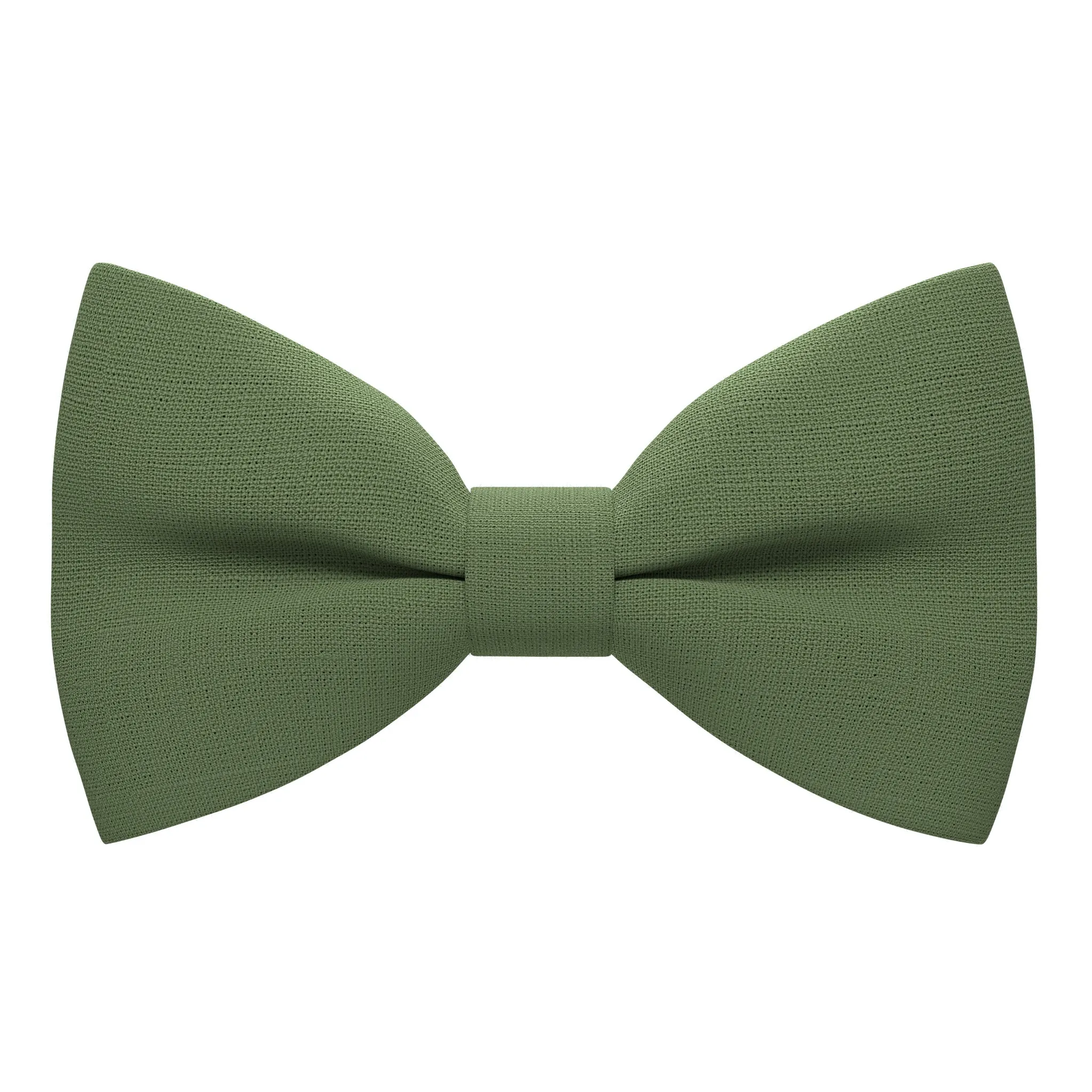 Linen Asparagus Bow Tie