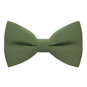Linen Asparagus Bow Tie