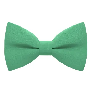 Linen Green Mint Bow Tie