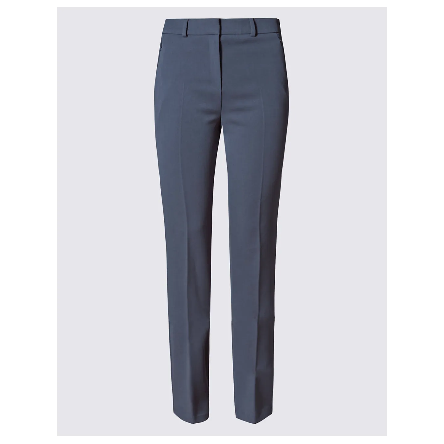 M&S Womens Indigo Slim Leg Trousers