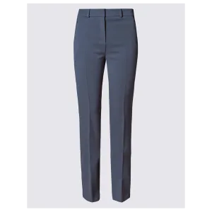 M&S Womens Indigo Slim Leg Trousers