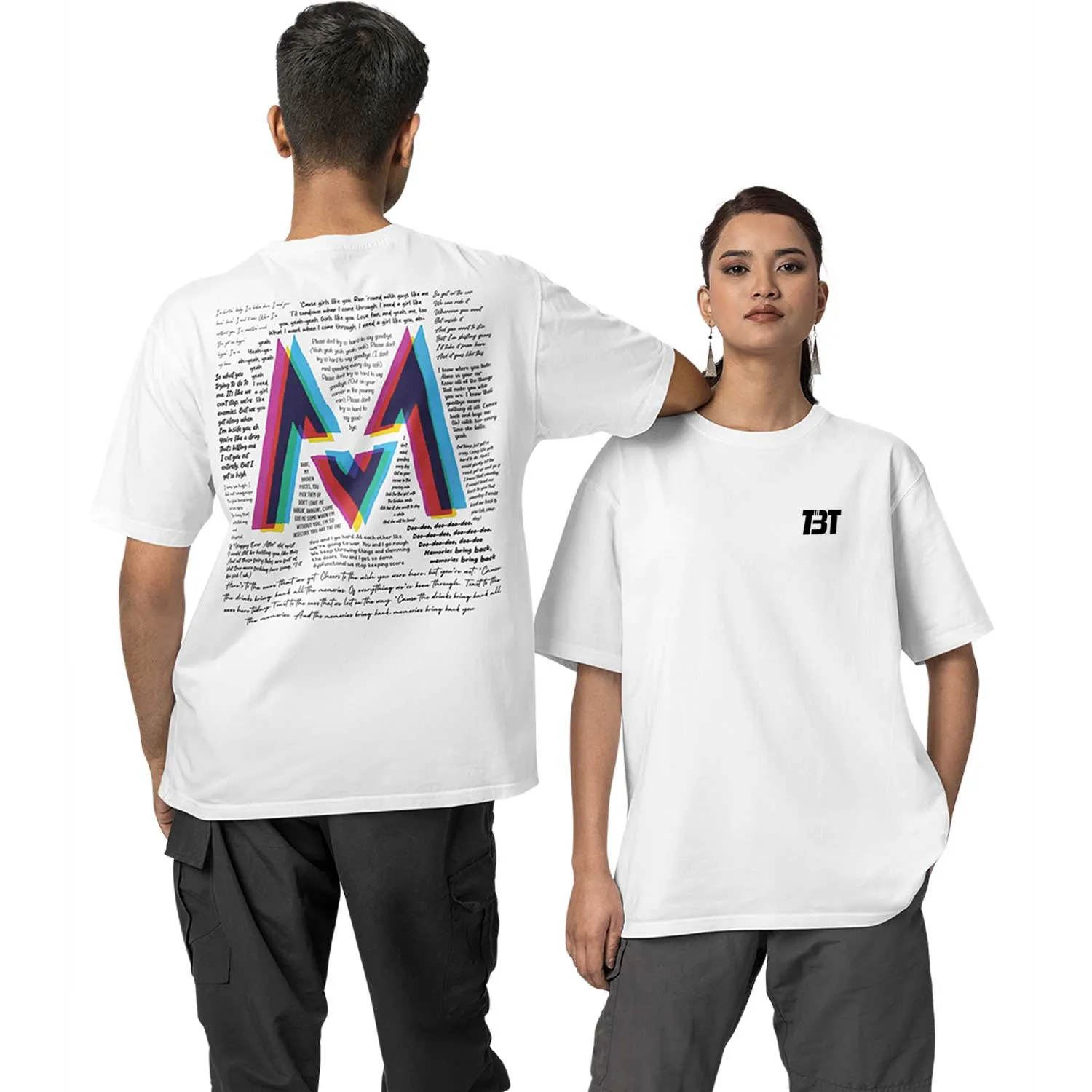 Maroon 5 Oversized T shirt - M5