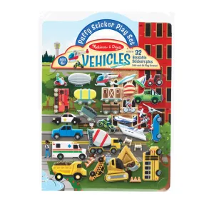 Melissa and Doug Puffy Sticker Play Set- Vehicles